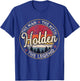 Holden The Man The Myth The Legend Personalized Name T-Shirt - T-Shirt | Royal