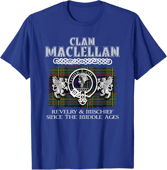 Clan MacLellan Scottish MacLellan surname T-Shirt - T-Shirt | Royal