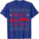 Merry Wreckmas - Funny Ugly Christmas Tow Truck Driver T-Shirt - T-Shirt | Royal