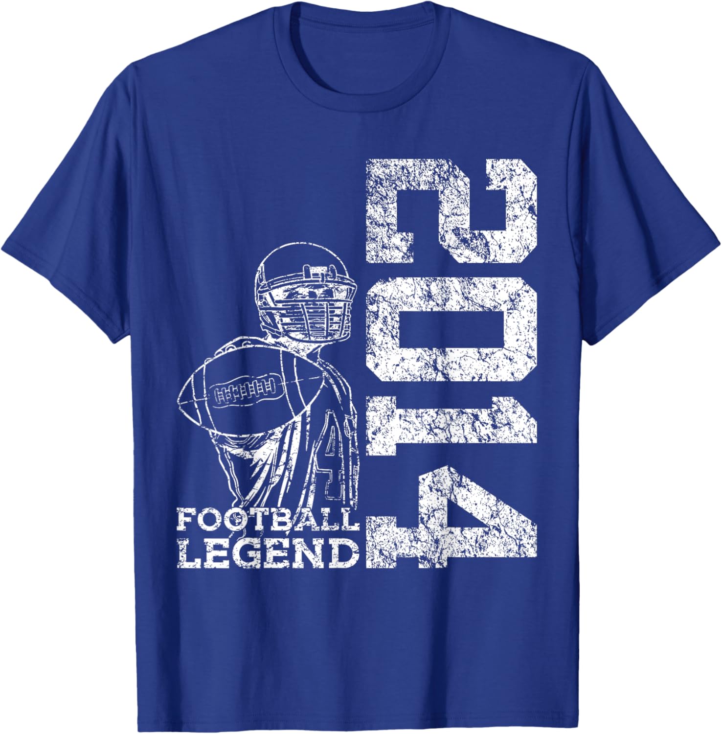 12 Years Football Legend 2014 12th Birthday T-Shirt - T-Shirt | Royal