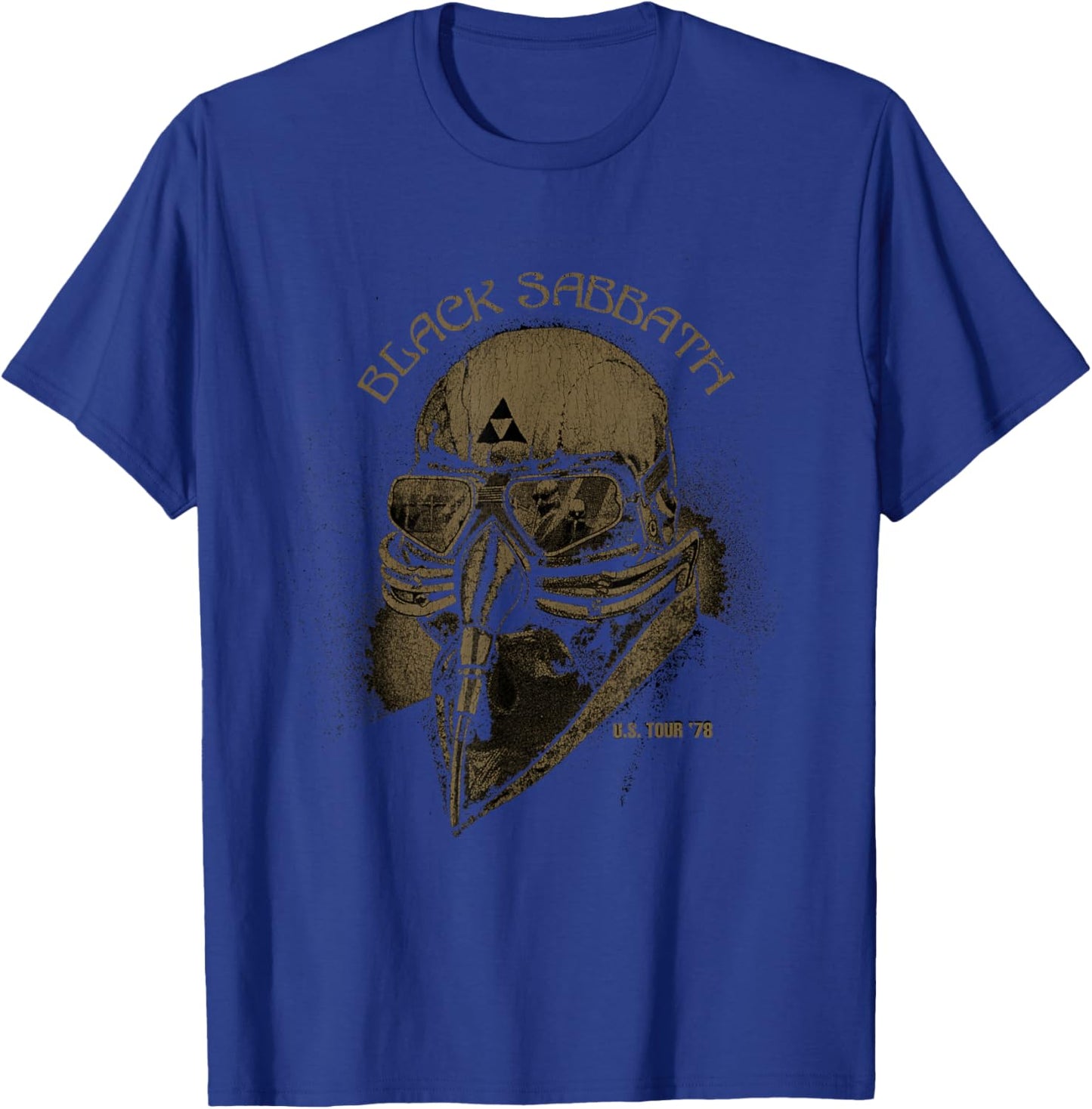 Black Sabbath US Tour 78 Masken T-Shirt - T-Shirt | Royal