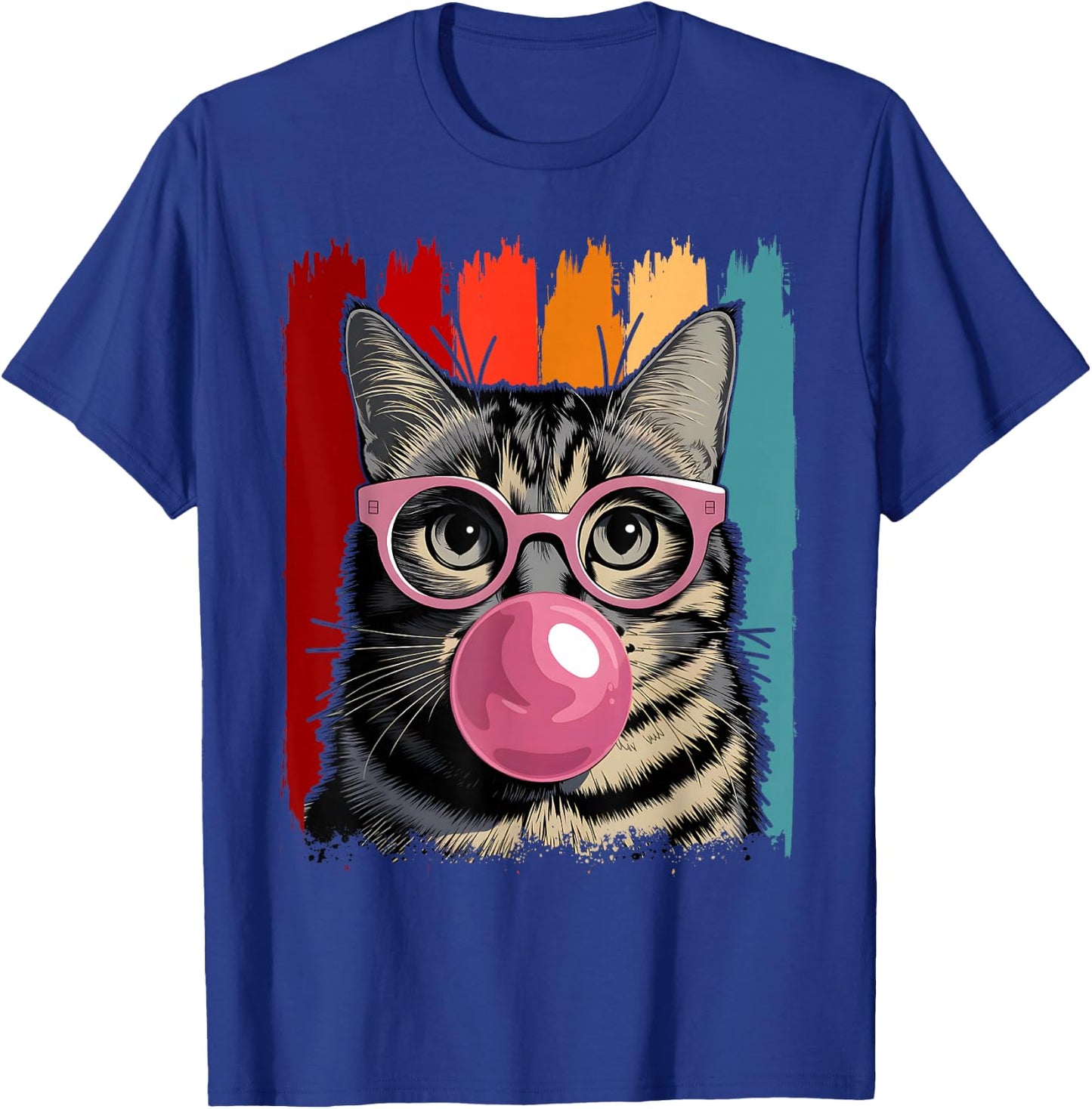 Cute Cat Funny Cat Lovers T-Shirt - T-Shirt | Royal