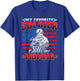 My Favorite Soldier Calls Me Momma US Flag Army Mother T-Shirt - T-Shirt | Royal