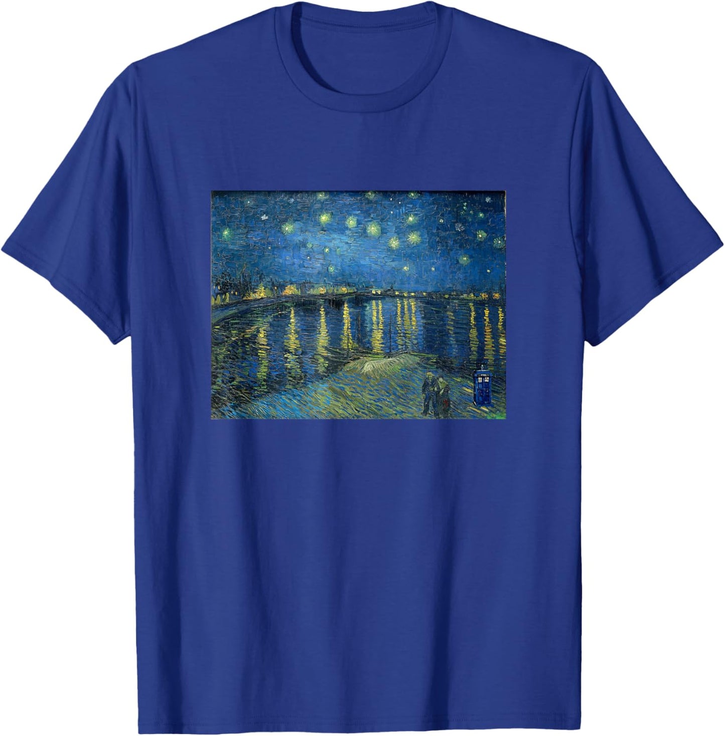 Starry Night Over The Rhone Doctor Visit T-Shirt - T-Shirt | Royal