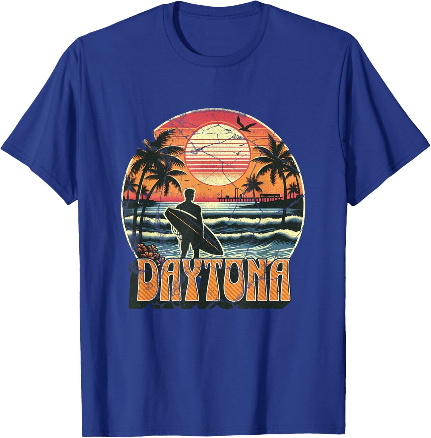 Daytona Beach T-Shirt - T-Shirt | Royal