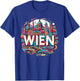 Vienna Austria Wien Souvenir Art T-Shirt - T-Shirt | Royal