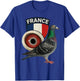 Colombophile Flag of France Pigeon Traveler Pigeons T-Shirt - T-Shirt | Royal