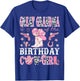 Great Grandma Of The Birthday Cow-Girl Pink Disco Western T-Shirt - T-Shirt | Royal
