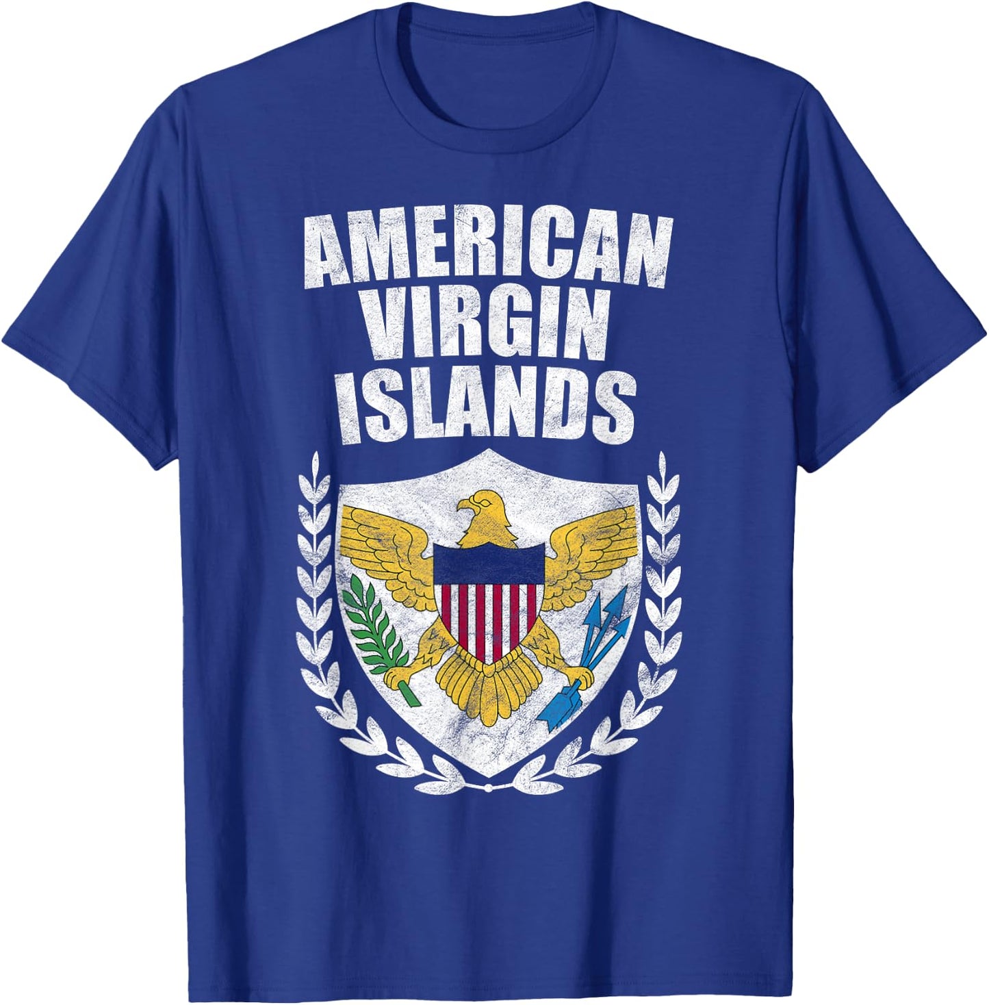 American Virgin Islands T-Shirt - T-Shirt | Royal