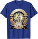 Ancient Deity Osiris stepping through a stargate portal T-Shirt - T-Shirt | Royal