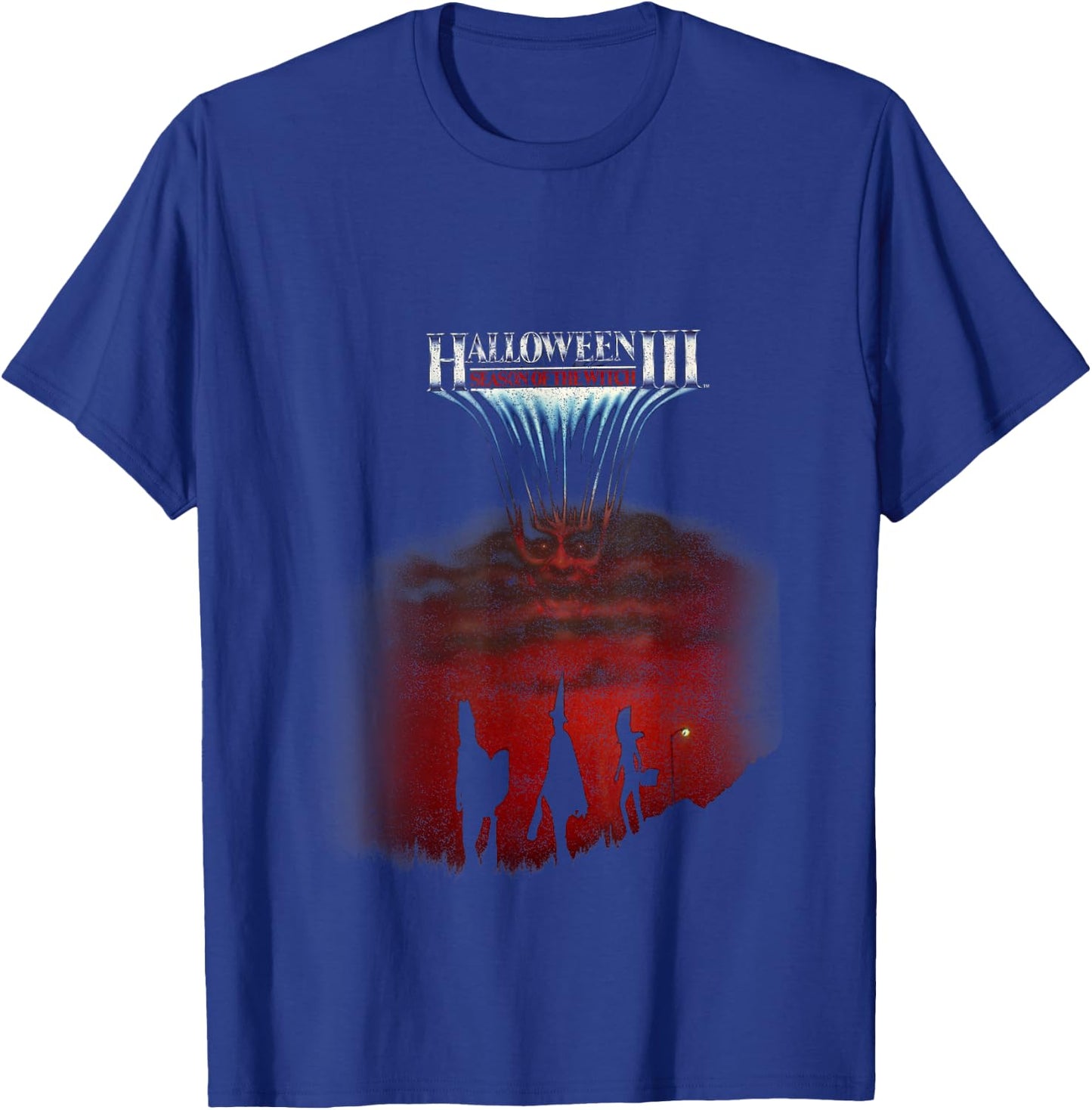 Halloween 3 Season Of The Witch Silhouette Poster T-Shirt - T-Shirt | Royal