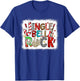 Retro Rock Holiday Christmas Jingle Bell Rock Leopard Outfit T-Shirt - T-Shirt | Royal