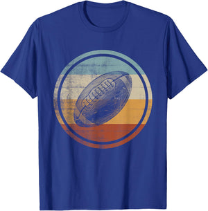 Retro Vintage Design American Football T-Shirt - T-Shirt | Royal