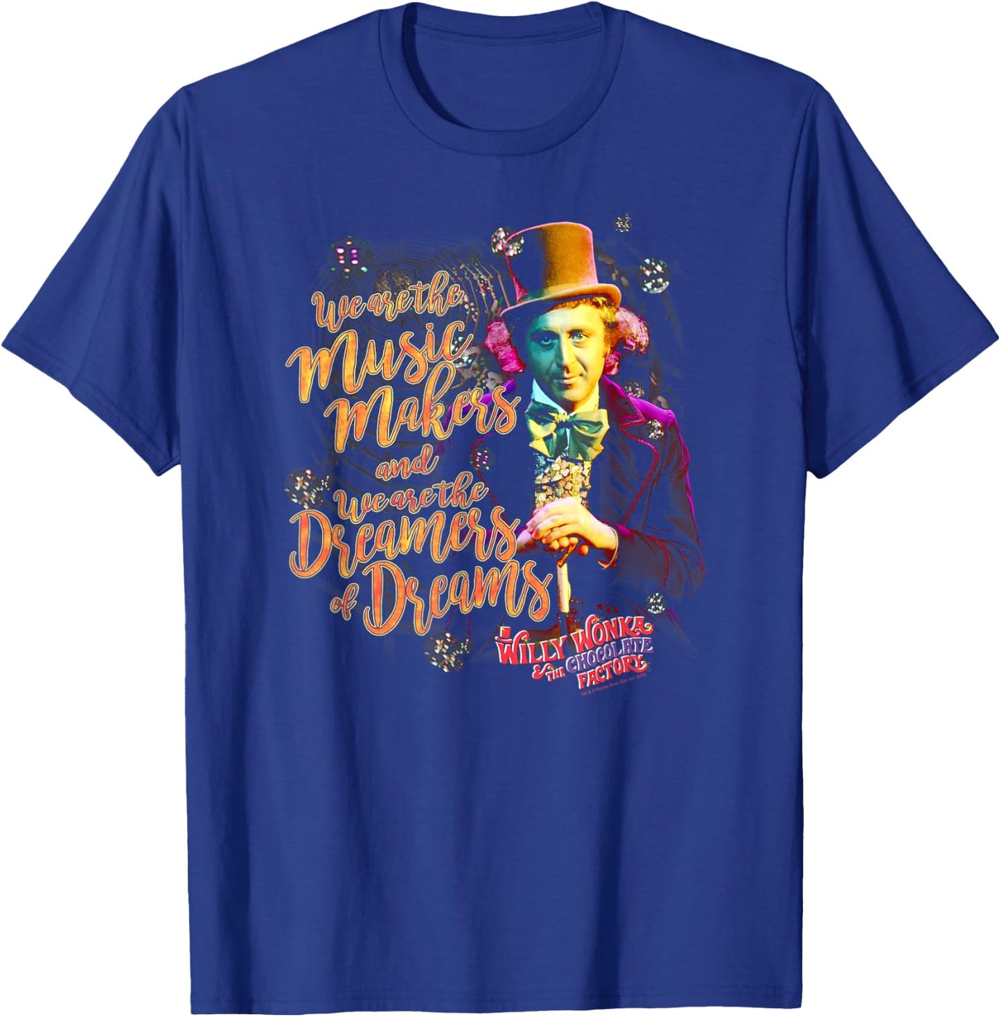 Willy Wonka Music Makers T-Shirt - T-Shirt | Royal