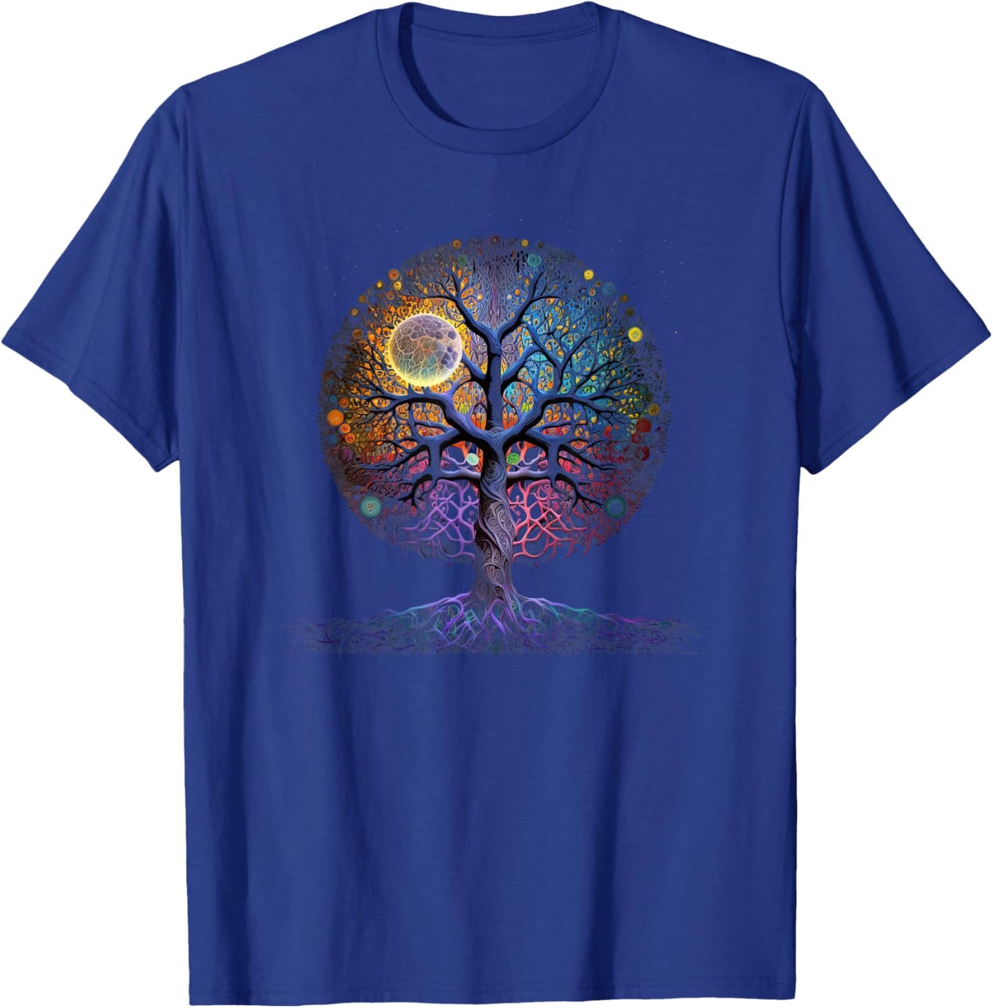 Tree Of Life Yoga Zen Namaste Meditation. T-Shirt - T-Shirt | Royal