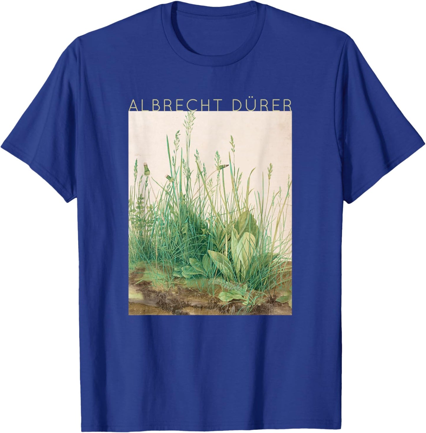 Albrecht Dürer - Great Piece of Turf - Art for Artists T-Shirt - T-Shirt | Royal