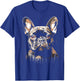 French Bulldog Motif Pet Art Dog French Bulldog T-Shirt - T-Shirt | Royal