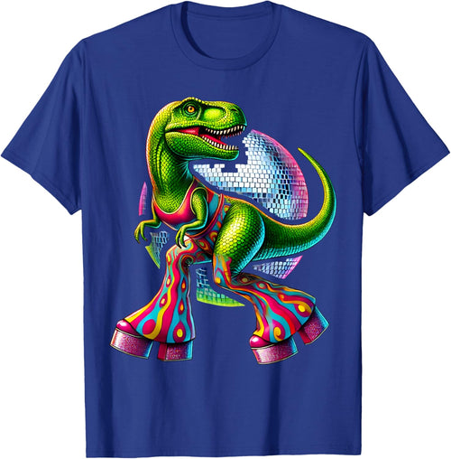 Funny Dancing Dinosaur, Disco Dino Party, Dinosaur Retro