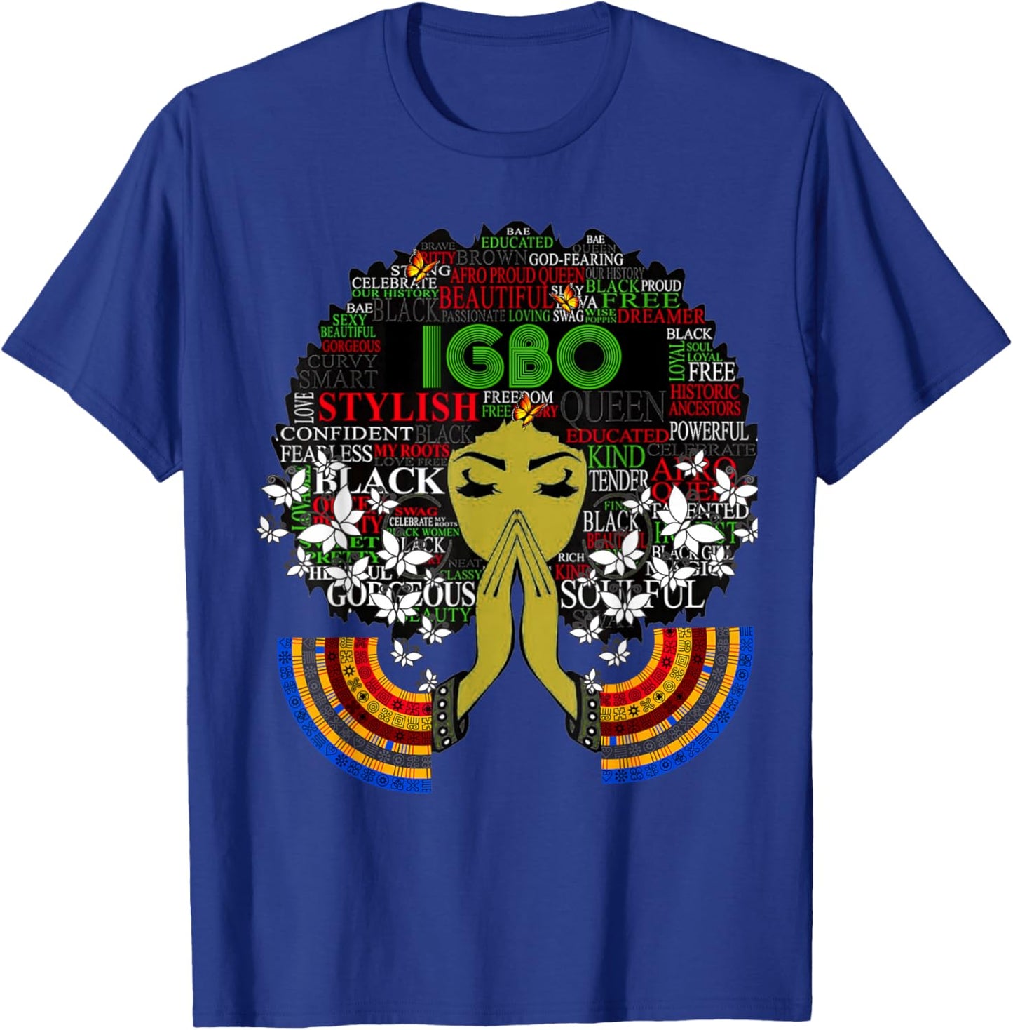 Igbo Girl - Cute Nigerian Girl Of Nigeria T-Shirt - T-Shirt | Royal