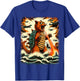 Cat Turtle Monster Kaiju Japanese Monster Funny Anime Manga T-Shirt - T-Shirt | Royal