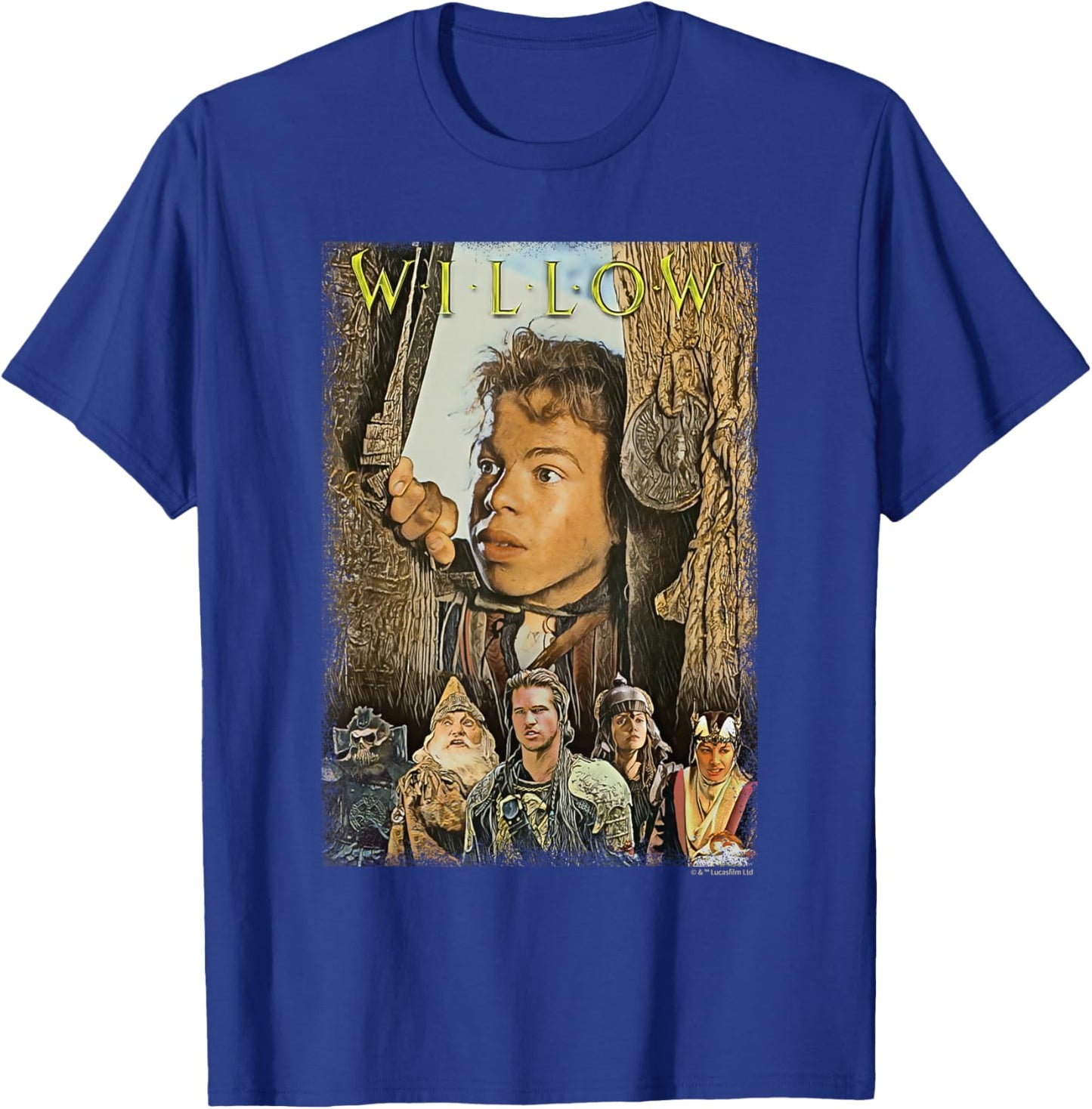 Lucasfilm Willow Movie The Magic Lies Within T-Shirt - T-Shirt | Royal