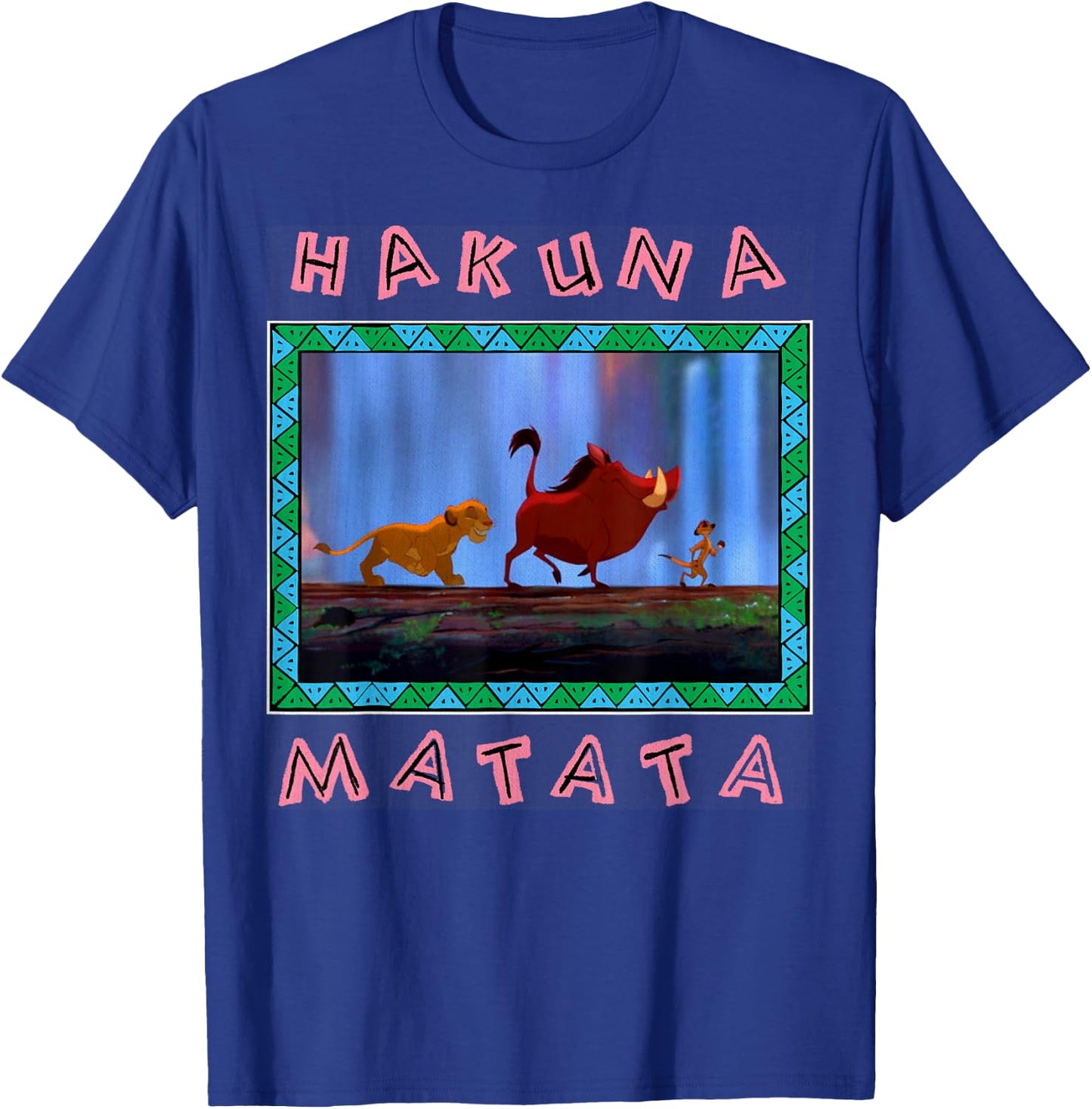 Disney The Lion King Hakuna Matata Simba Timon Pumba Jungle T-Shirt - T-Shirt | Royal