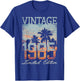 Vintage 1965 Limited Edition 60th Birthday 60 Year Old Gifts T-Shirt - T-Shirt | Royal
