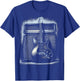 Guitarist Guitar and Amp T-Shirt - T-Shirt | Royal