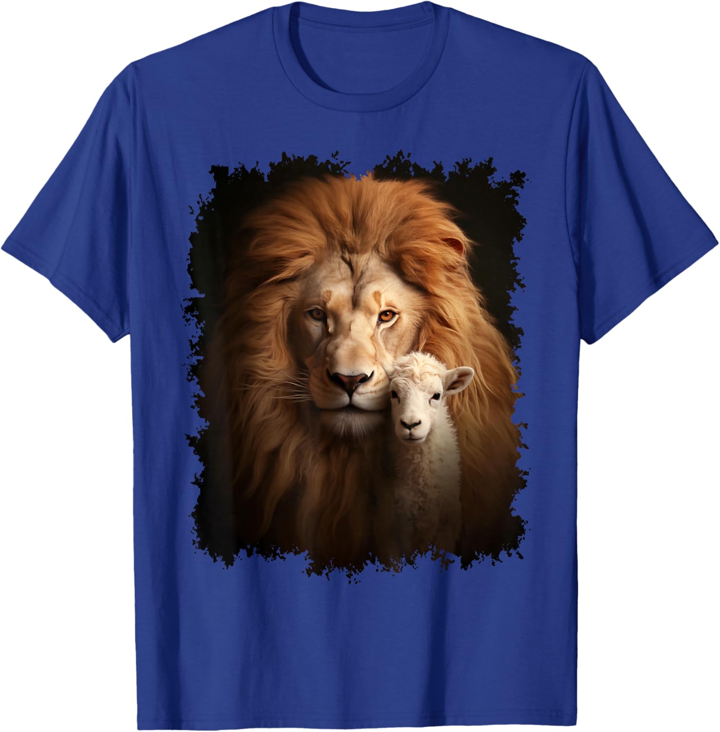 Lion and Lamb : Messiah Powerful Protector T-Shirt - T-Shirt | Royal