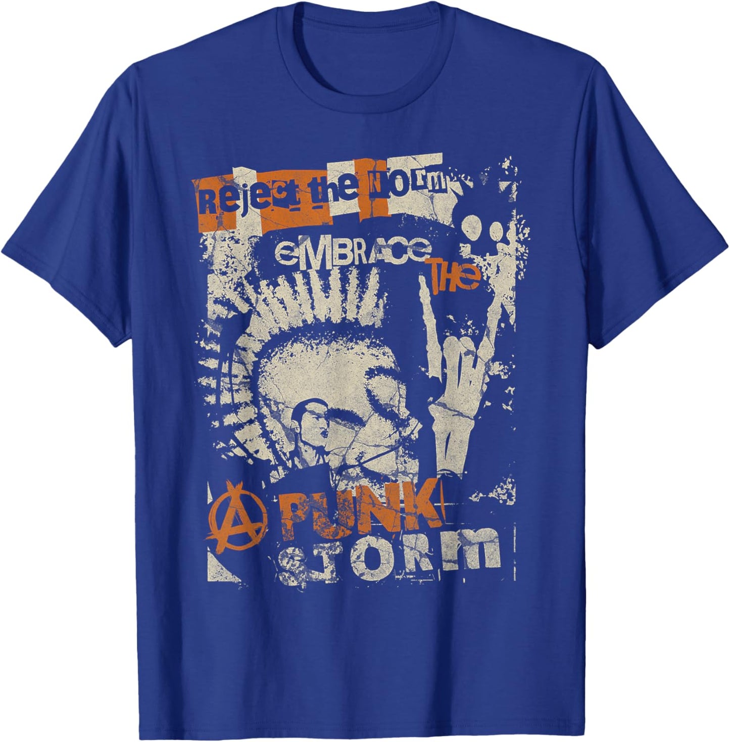 Punk Rock Music T-Shirt - T-Shirt | Royal