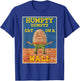 Retro Fairytale Art-Humpty Dumpty Sat on a Wall T-Shirt - T-Shirt | Royal