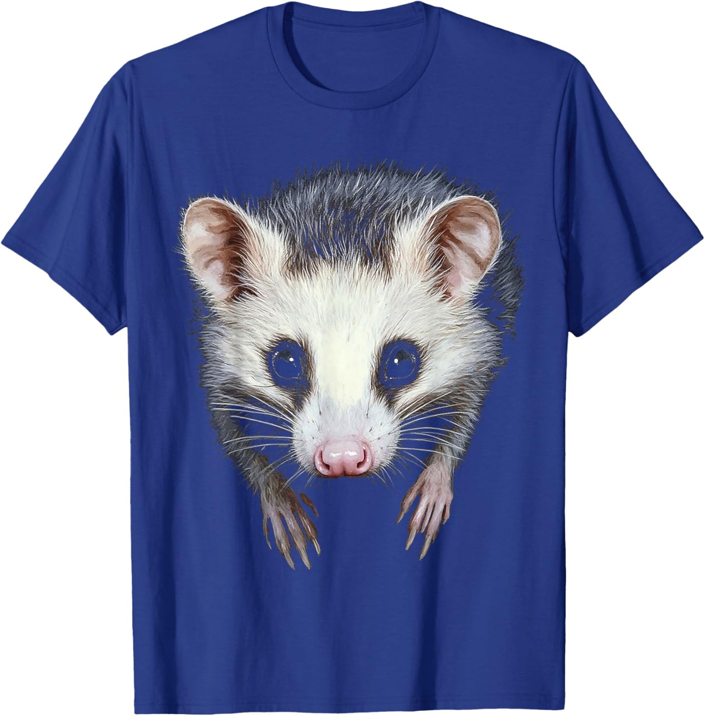 Opossum Animal Motif Artwork Opossum T-Shirt - T-Shirt | Royal