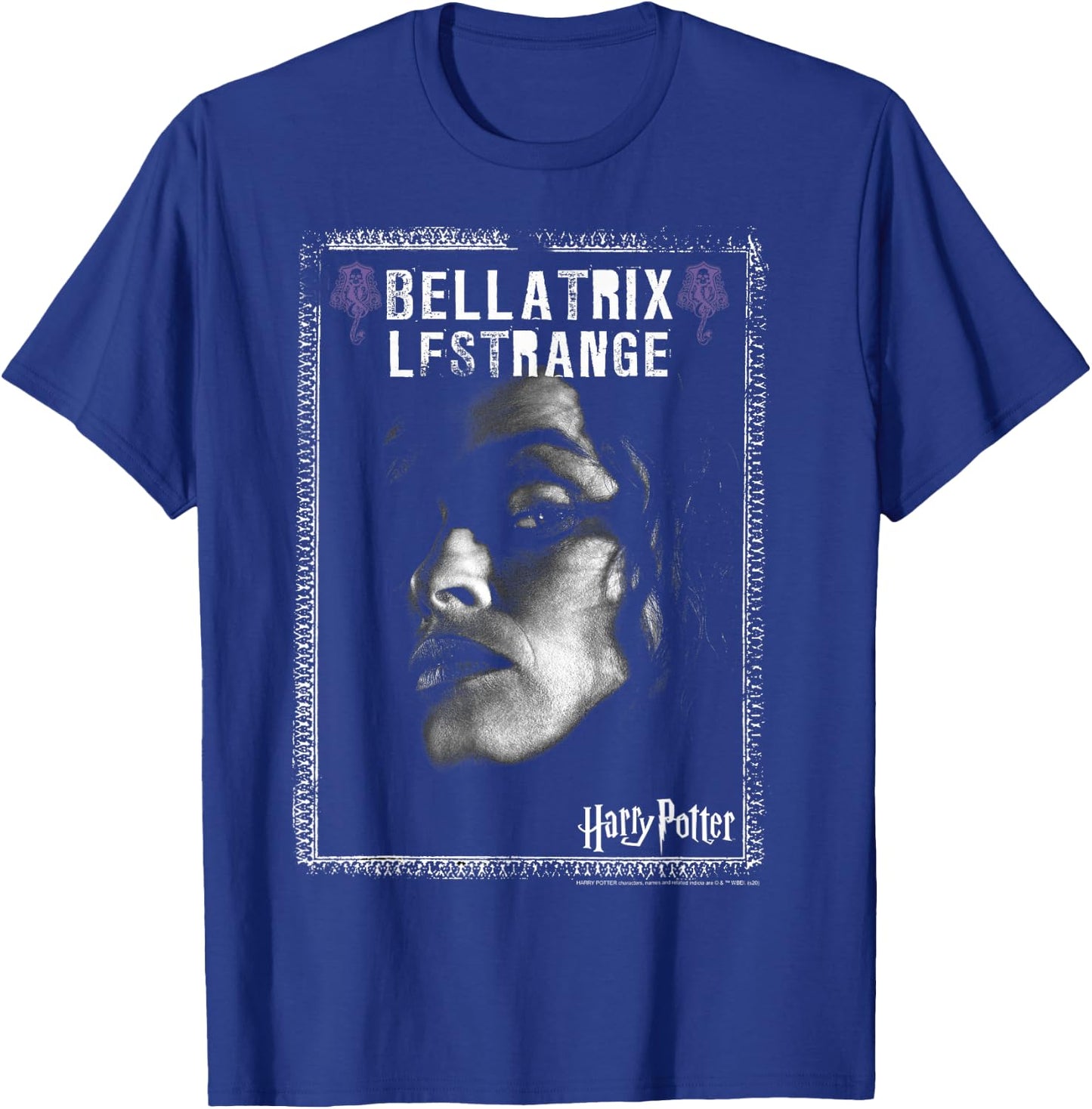 Harry Potter Bellatrix Lestrange Dark Portrait T-Shirt - T-Shirt | Royal