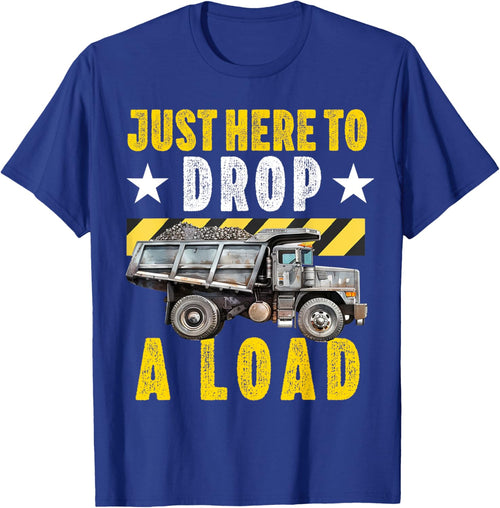 Dump Truck Driver Operator Men Adult Dumping truck Trailer