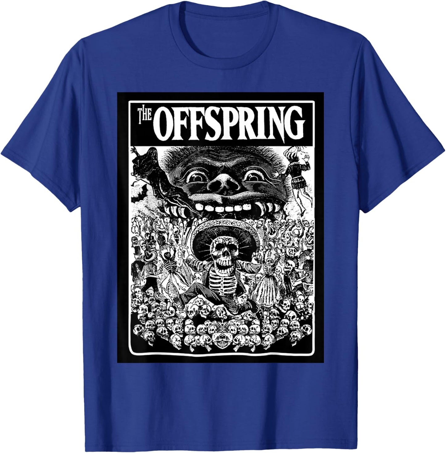 The Offspring Official Crowd Logo T-Shirt - T-Shirt | Royal