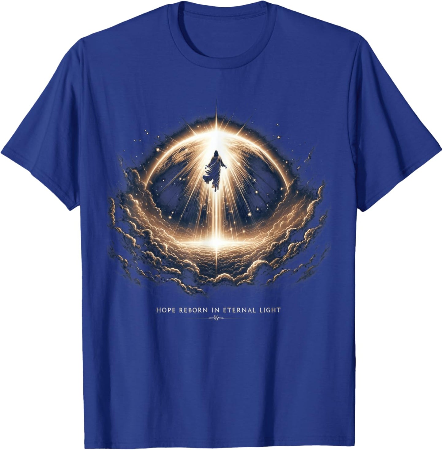 Christians Religion Believers Man Women Kids Jesus Christ Resurrection - Easter Day Christian Faith T-Shirt - T-Shirt | Royal