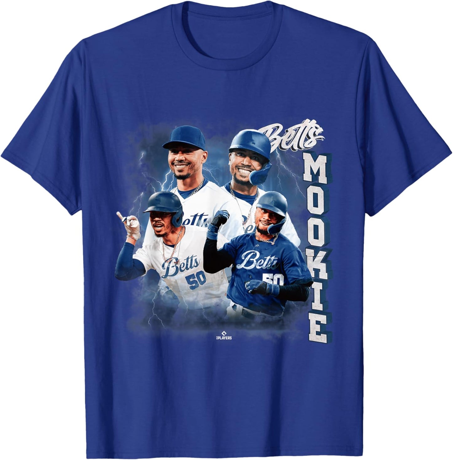 Mookie Betts | Los Angeles Baseball MLB Player | MLBBET5004 T-Shirt - T-Shirt | Royal