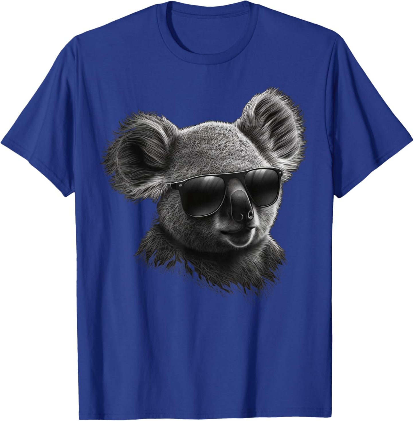 Koala Sunglasses Animal Print Art Animal Lover Koala T-Shirt - T-Shirt | Royal