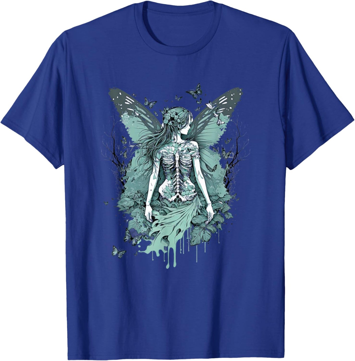 Goth Fairycore Aesthetic gothic fairy Aesthetic T-Shirt - T-Shirt | Royal