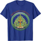 Nollaig Chridheil Scottish Celtic Christmas Tree T-Shirt - T-Shirt | Royal