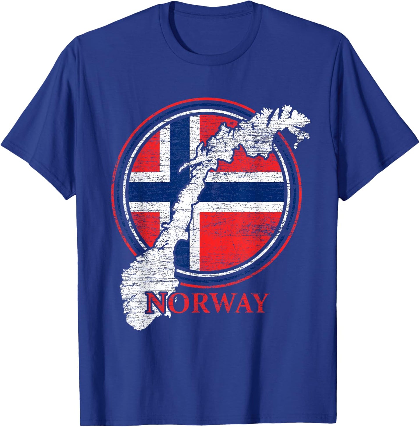 Norway Norwegian Country Scandinavia Norway T-Shirt - T-Shirt | Royal