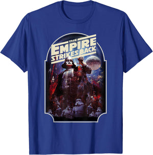 Star Wars The Empire Strikes Back Vintage Poster T-Shirt - T-Shirt | Royal