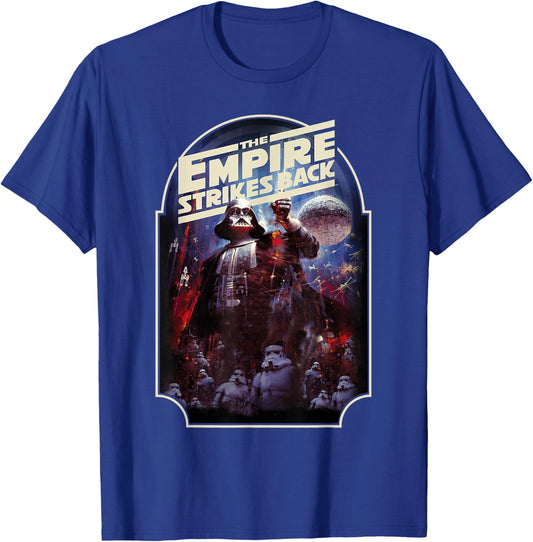 Star Wars The Empire Strikes Back Vintage Poster T-Shirt - T-Shirt | Royal