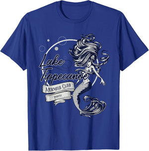 Tippecanoe Lake Mermaid Club, Indiana T-Shirt - T-Shirt | Royal