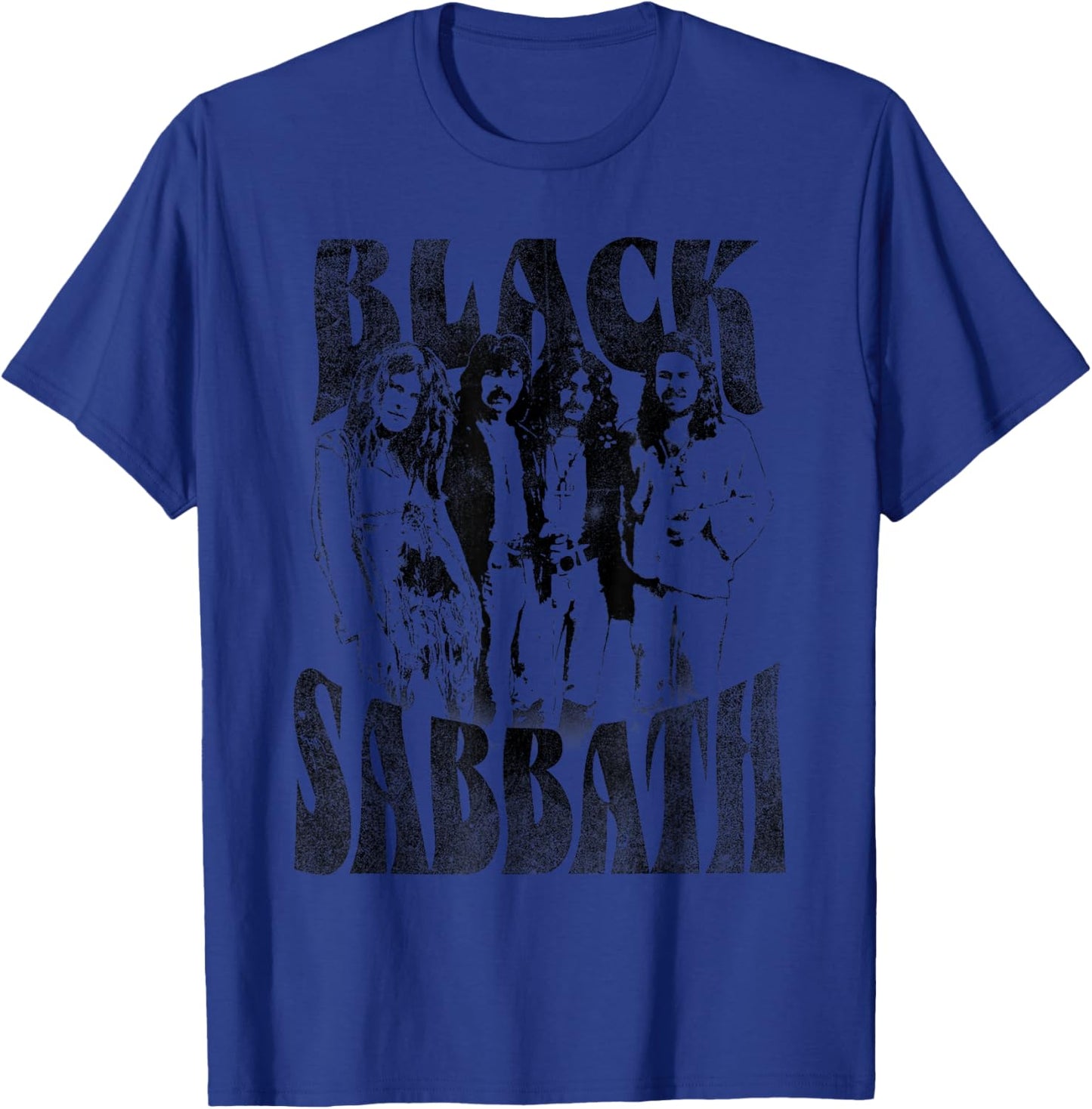 Official Black Sabbath Group Photo T-Shirt - T-Shirt | Royal