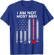 CNA Most Men Certified Nursing Assistant DA1 T-Shirt - T-Shirt | Royal