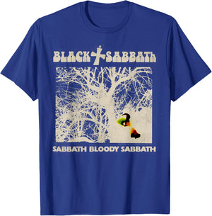 Black Sabbath Official Vintage Negative T-Shirt - T-Shirt | Royal