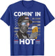 Coming in Hot 4th July President Lincoln Beer USA T-Shirt - T-Shirt | Royal