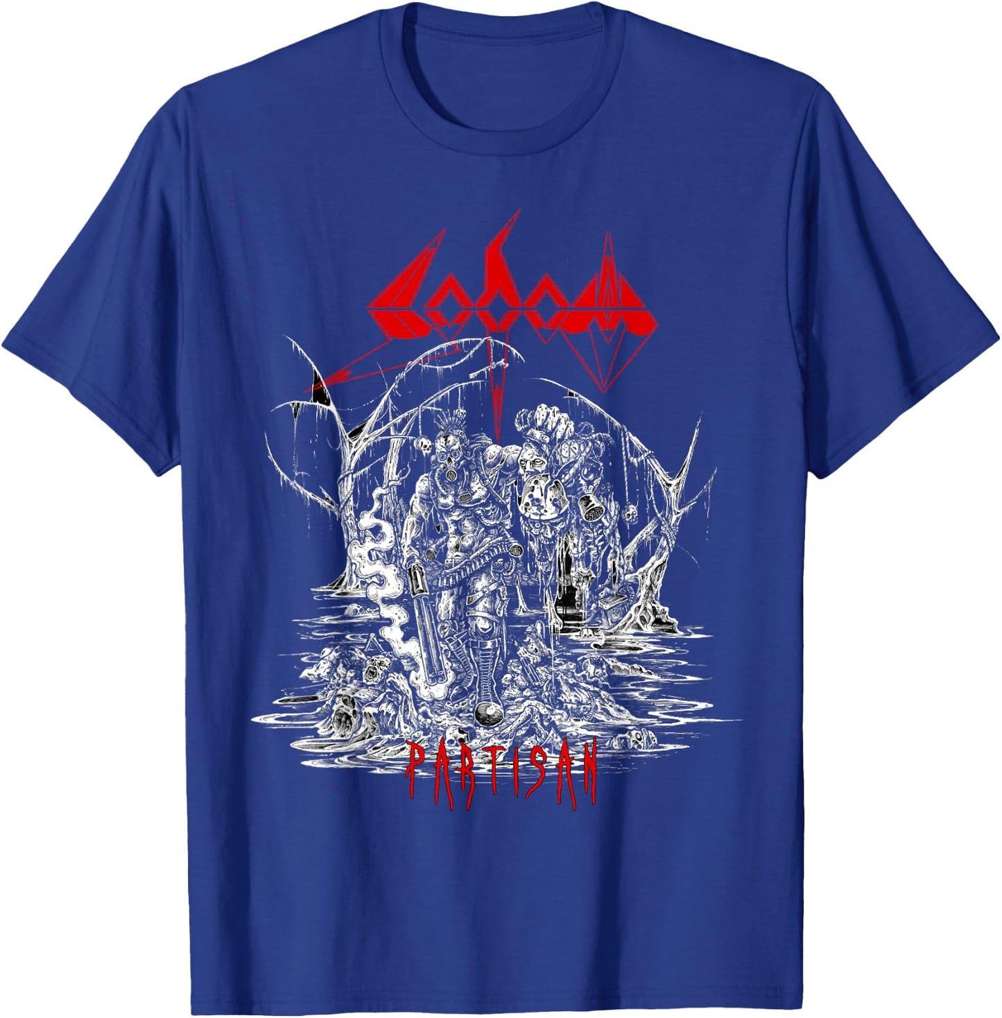 Sodom - Partisan - Official Merchandise T-Shirt - T-Shirt | Royal