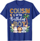 Cousin Of The Birthday Boy Safari Jungle Bday Party T-Shirt - T-Shirt | Royal